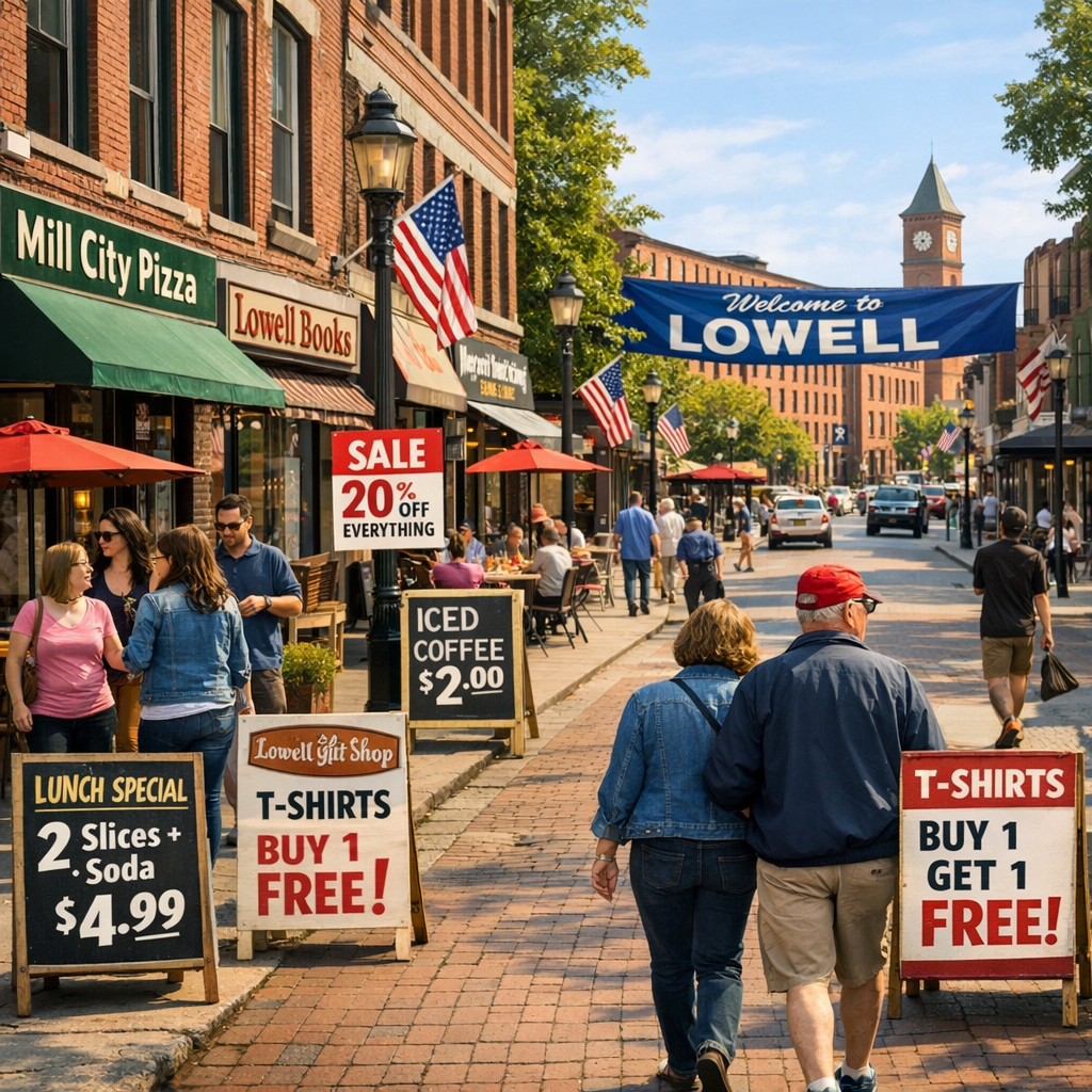 Discover Ongoing Deals and Discounts at Lowell’s Local Businesses