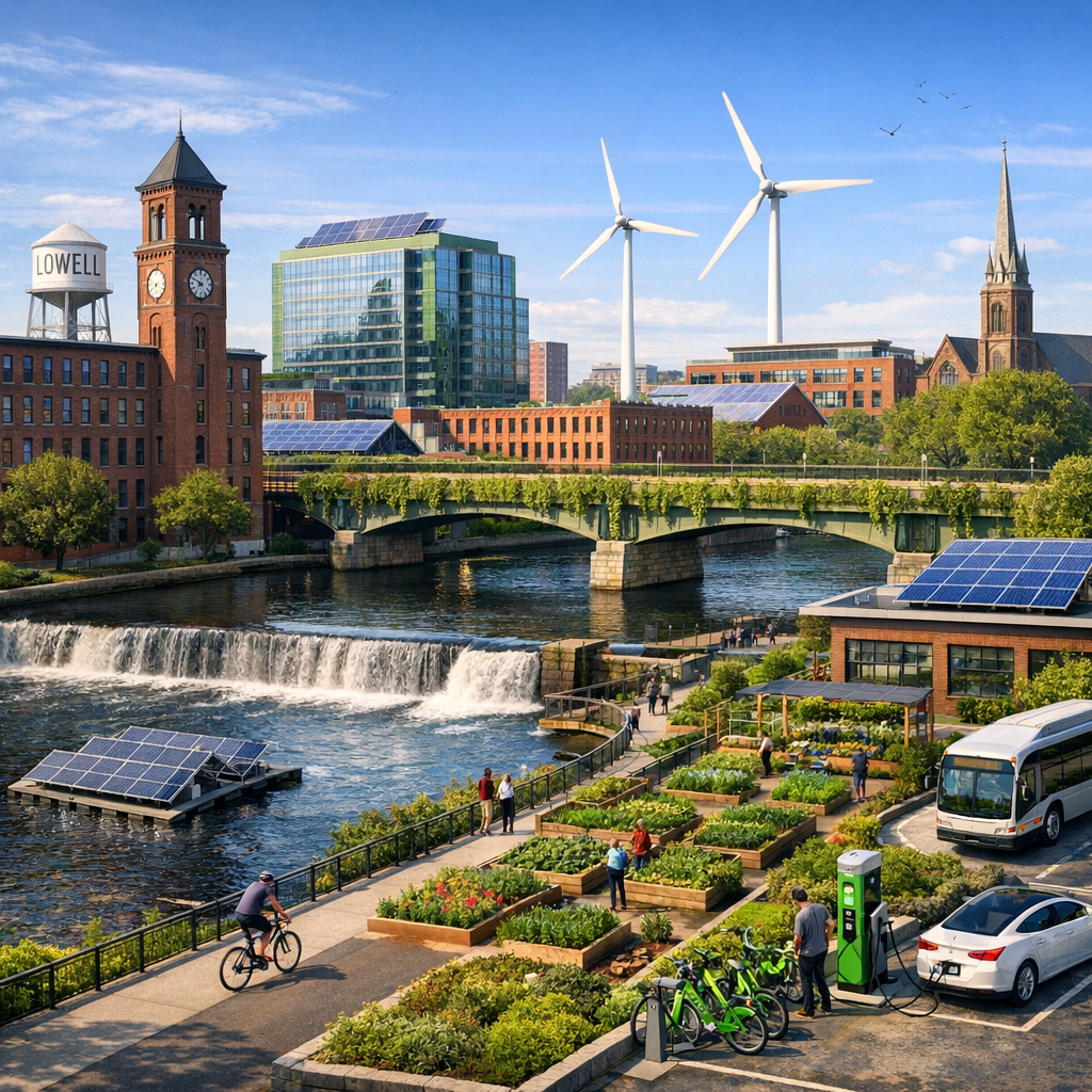 Lowell’s Global Recognition: A Model for Sustainable Urban Transformation